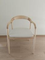 Essenhout Scandinavische design stoelen model NEVA, Maison & Meubles, Chaises, Quatre, Tissus, Autres couleurs, Enlèvement ou Envoi