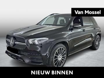 Mercedes-Benz GLE 350 e 4MATIC AMG LINE + LEDER + TREKHAAK +, Auto's, Stof, Gebruikt, 155 kW, 4 cilinders
