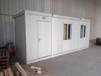 Geïsoleerde bureaucontainer 6m x 2,5m, Zakelijke goederen, Machines en Bouw | Keten en Containers, Ophalen