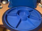 Hapjesschaal Tupperware, Ophalen, Zo goed als nieuw, Blauw, Schaal