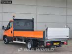 Iveco Daily 35C14 Open Laadbak Dubbelucht 3,5t Trekhaak Navi, Auto's, 100 kW, Stof, Gebruikt, Euro 6