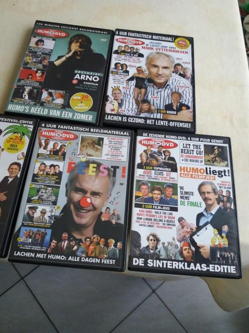 dvd humo exclusief arno kortfilm 6 verschillende dvd's, Cd's en Dvd's, Dvd's | Cabaret en Sketches, Gebruikt, Tv-programma of Sketches