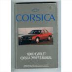 Chevrolet Corsica Instructieboekje 1990 #1 Engels, Enlèvement ou Envoi