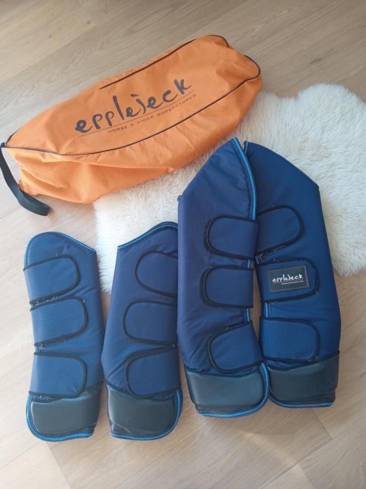 Transportbeschermers Epplejeck maat pony!, Dieren en Toebehoren, Paarden en Pony's | Beschermers, Zo goed als nieuw, Transport