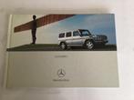 Prospectus Mercedes Classe G (W463), Ophalen of Verzenden, Mercedes