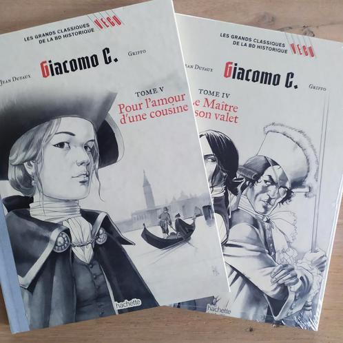 Giacomo C. 4 et 5 Dufaux Griffo Classiques BD historique, Boeken, Stripverhalen, Zo goed als nieuw, Meerdere stripboeken, Ophalen of Verzenden