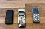 lot de 3 anciens GSM NOKIA vintage, Télécoms, Enlèvement