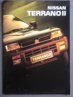 Nissan Terrano II 1993 1994 Brochure, Boeken, Auto's | Folders en Tijdschriften, Ophalen of Verzenden, Nissan
