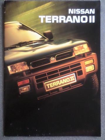 Nissan Terrano II 1993 1994 Brochure beschikbaar voor biedingen