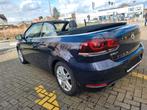 WV golf 6 cabriolet 1.6Tdi, Auto's, Volkswagen, Te koop, Golf, Cabriolet, Zwart