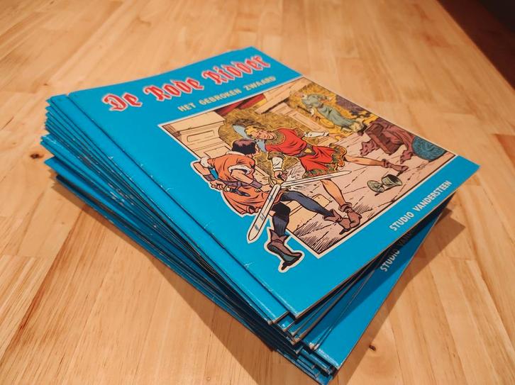 20 eerste strips van De Rode Ridder - klassieke uitgave, Boeken, Stripverhalen, Zo goed als nieuw, Ophalen of Verzenden