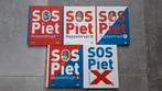 SOS Piet kookboeken 5 stuks, Boeken, Ophalen, Zo goed als nieuw