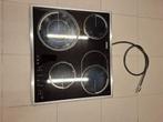 Keramische kookplaat Zanussi 60cm, Elektronische apparatuur, Kookplaten, Ophalen, Gebruikt, Keramisch, 4 kookzones