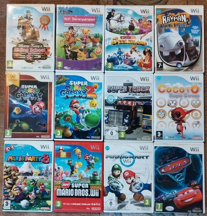 Nintendo Wii games in prima staat, Games en Spelcomputers, Games | Nintendo Wii, Zo goed als nieuw, Ophalen of Verzenden