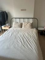 Tweepersoonsbed + 2 eenpersoons lattenbodem, Ophalen, Tweepersoons, Zo goed als nieuw, 200 cm