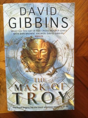 David GIBBINS - The Mask of Troy - thriller - engels beschikbaar voor biedingen
