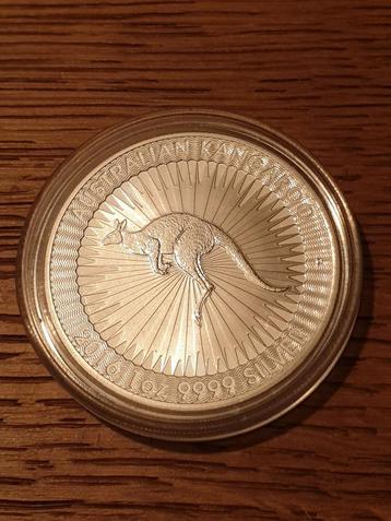 Kangourou argenté 1 oz 2016 Australie, Enlèvement ou Envoi, Argent