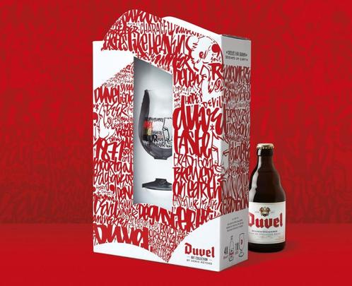 Duvel - pakket Denis Meyers, Collections, Marques de bière, Neuf, Bouteille(s), Duvel, Enlèvement