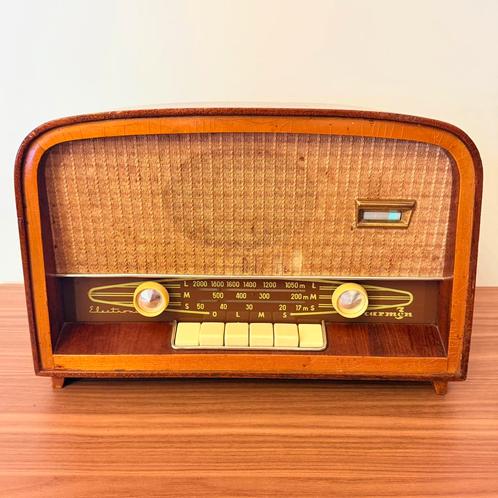 ZELDZAME VINTAGE BUIZENRADIO ELECTRONICA CARMEN 3 1963 RETRO, Antiek en Kunst, Antiek | Tv's en Audio, Verzenden