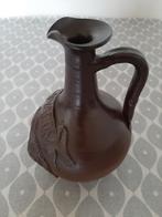 kruik in aardewerk, vintage jaren 80, hoogte 19 cm, Ophalen of Verzenden