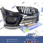 W166 GLE AMG VOORBUMPER GLE 350 450 43 AMG ZWART + GT GRIL o, Gebruikt, Ophalen of Verzenden, Bumper, Mercedes-Benz