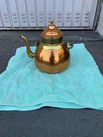 Théière marocaine cuivre et laiton – Artisanale, Ophalen of Verzenden, Koper