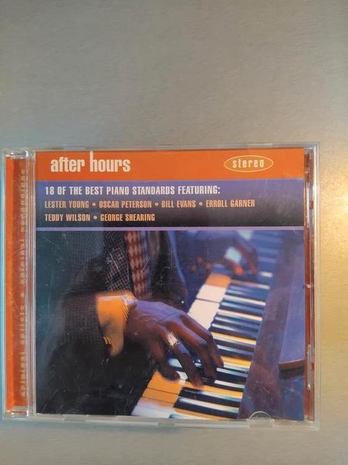Cd. After Hours. 18 piano Standards., Cd's en Dvd's, Cd's | Verzamelalbums, Zo goed als nieuw, Ophalen of Verzenden