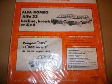 revue technique alfa romeo 33 de 1983-1984