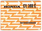 Manuel d'utilisation de la HONDA CX500C 1980 NL/F en très bo, Motos, Modes d'emploi & Notices d'utilisation, Honda