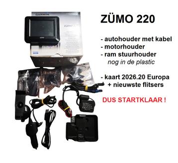 Zumo 220 met nieuwste kaart Europa 2026.02 beschikbaar voor biedingen