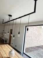 Moderne zwarte hanglamp, Ophalen, Gebruikt, Metaal, Minder dan 50 cm