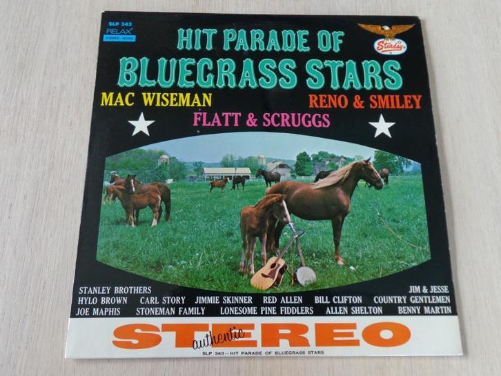 Various – Hit Parade Of Bluegrass Stars, Cd's en Dvd's, Vinyl | Overige Vinyl, Zo goed als nieuw, 12 inch, Ophalen of Verzenden