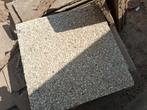 20 vierkante tuintegels te koop, Tuin en Terras, Tegels en Klinkers, Ophalen, Gebruikt, 5 tot 10 m², Beton
