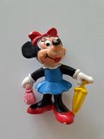 Vintage Bully - Disney - Minnie Mouse handtas en paraplu, Mickey Mouse, Gebruikt, Ophalen of Verzenden, Beeldje of Figuurtje