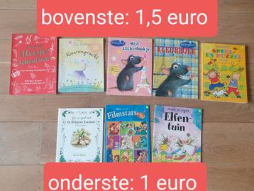 Kleur en stickerboekjes

(In nieuwstaat) beschikbaar voor biedingen