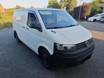 VW transporter T5 3 zitplaatsen EURO 5, Auto's, Volkswagen, USB, Wit, Bedrijf, 5 deurs
