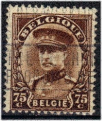 Belgie 1932 - Yvert/OBP 341 - Koning Albert I met kepi (ST)