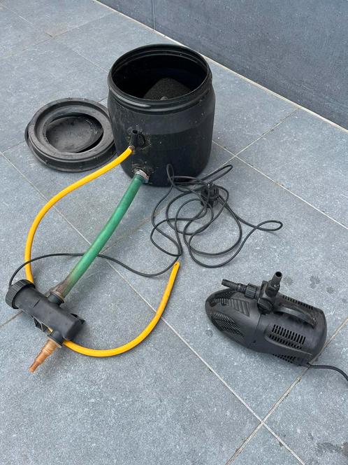 Vivo 4000 vijverpomp met vijverfilter, Tuin en Terras, Vijver-toebehoren, Gebruikt, Vijverfilter, Ophalen