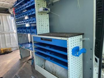 Complete inrichting + Dakdrager Citroen Jumper beschikbaar voor biedingen