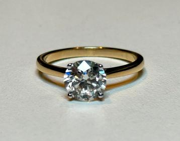 Gouden (trouw) ring diamant van 1.51ct! certificaat! NIEUW!! beschikbaar voor biedingen