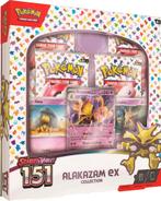 Pokémon - Coffret151 - Collection Alakazam Ex à 49.99€, Hobby en Vrije tijd, Verzamelkaartspellen | Pokémon, Nieuw, Foil, Ophalen