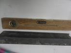 Antieken houten waterpas, Ophalen of Verzenden