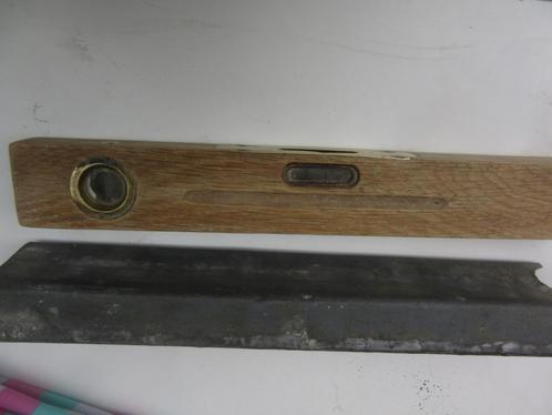Antieken houten waterpas, Antiek en Kunst, Antiek | Gereedschap en Instrumenten, Ophalen of Verzenden
