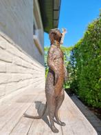 Statue d'un suricate - Bronze, Antiquités & Art, Antiquités | Bronze & Cuivre, Bronze, Enlèvement ou Envoi