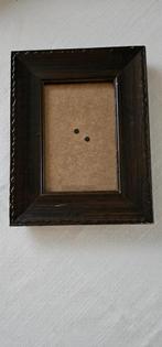 fotolijst, donkerbruin, hout, enkel ophangen, Ophalen, Gebruikt