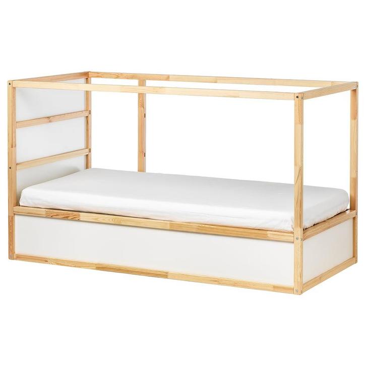 Ikea KURA Keerbaar stapel bed, 90x200 cm, Kinderen en Baby's, Kinderkamer | Stapelbedden en Hoogslapers, Zo goed als nieuw, Ophalen
