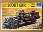 Italeri White Scout Car M3A1, Hobby & Loisirs créatifs, Modélisme | Voitures & Véhicules, Plus grand que 1:32, Camion, Enlèvement ou Envoi