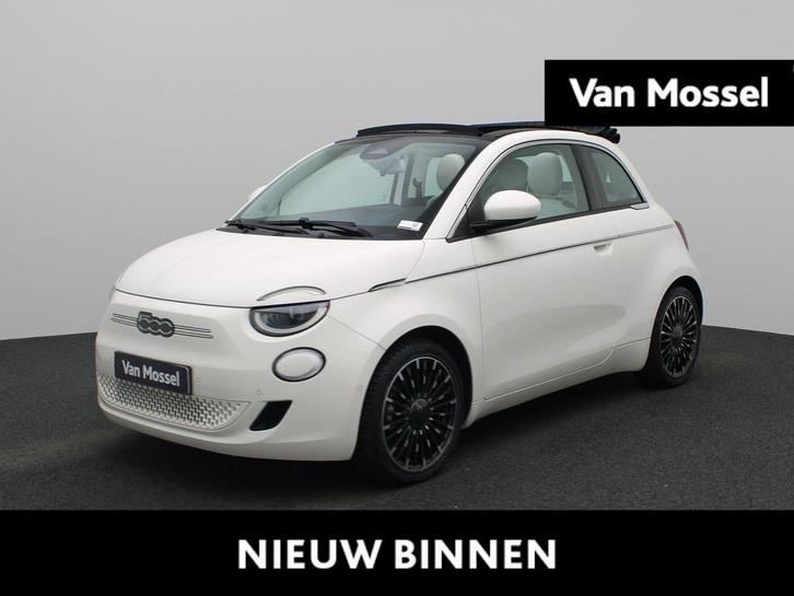 Fiat 500 C La Prima 42 kWh, Auto's, Fiat, Bedrijf, Te koop, 500C, ABS, Achteruitrijcamera, Adaptive Cruise Control, Airbags, Airconditioning