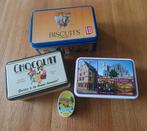 Lot de boîte en métal, Ophalen, Nieuw, Koek(jes), Overige merken
