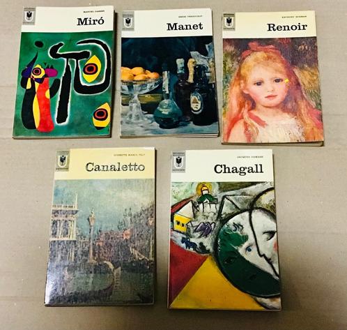 5 livres anciens Marabout Université sur les peintres - 8€, Antiek en Kunst, Kunst | Schilderijen | Klassiek, Ophalen of Verzenden